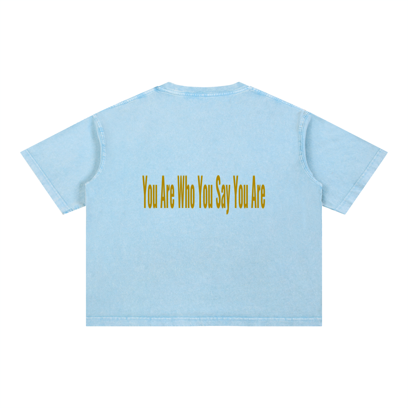 Mineral Wash Boxy Cotton T-Shirt