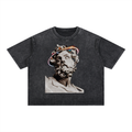 Mineral Wash Boxy Cotton T-Shirt