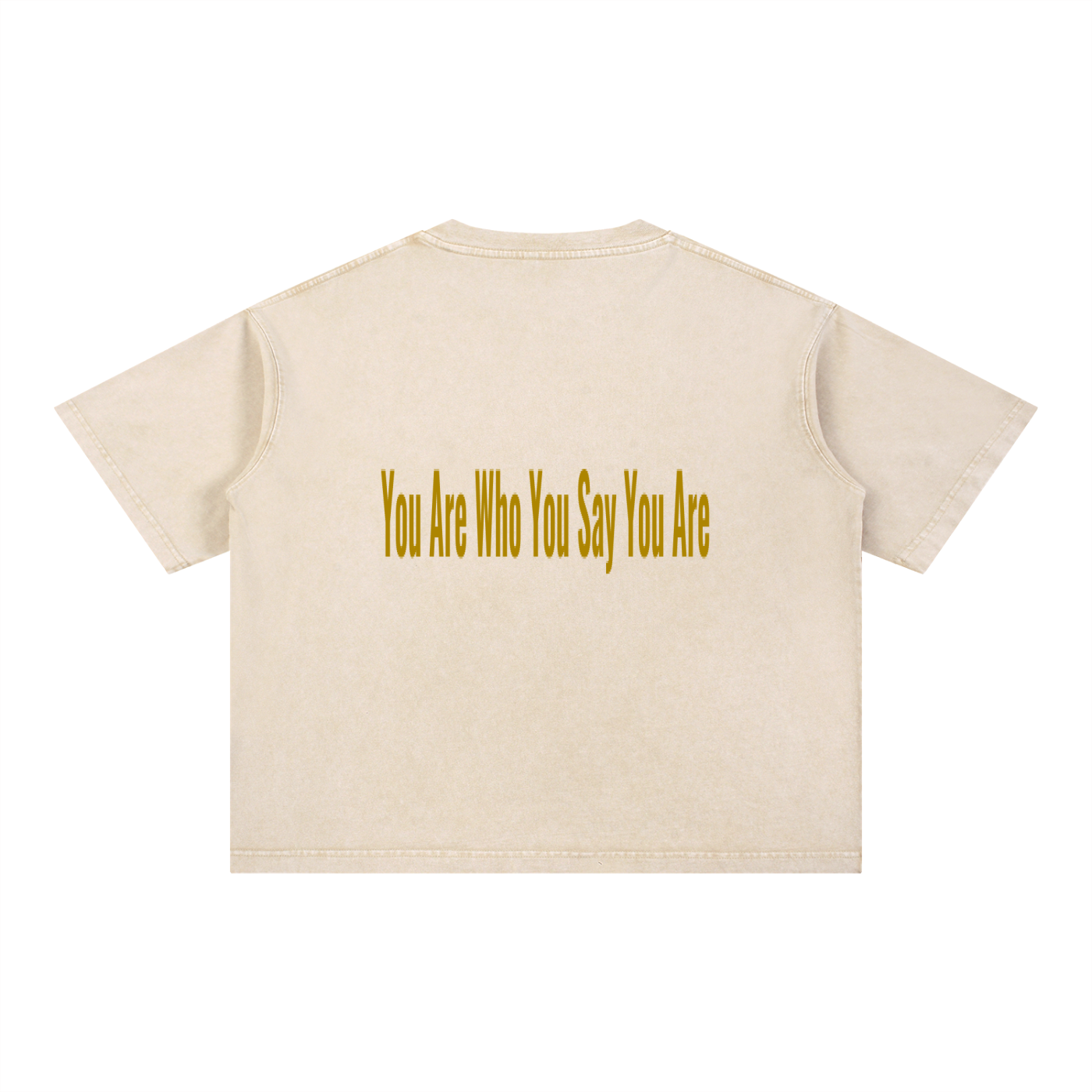 Mineral Wash Boxy Cotton T-Shirt
